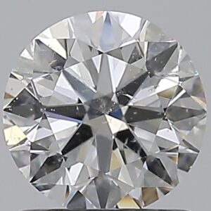 0.96 carat, F colour, SI2 clarity, Round shape, Natural Diamond.