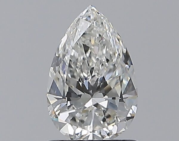 1.01 carat, G colour, SI2 clarity, Pear shape, Natural Diamond.
