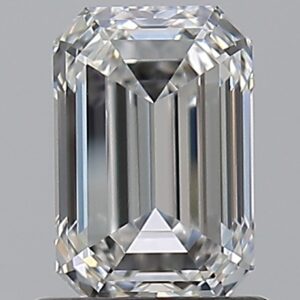 1 carat, G colour, VS1 clarity, Emerald shape, Natural Diamond.