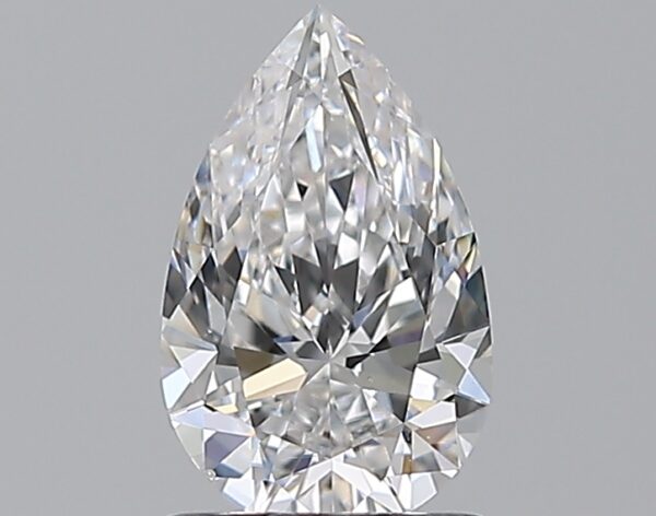 1.01 carat, E colour, SI1 clarity, Pear shape, Natural Diamond.