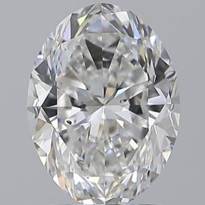 2.51 carat, F colour, SI1 clarity, Oval shape, Natural Diamond.