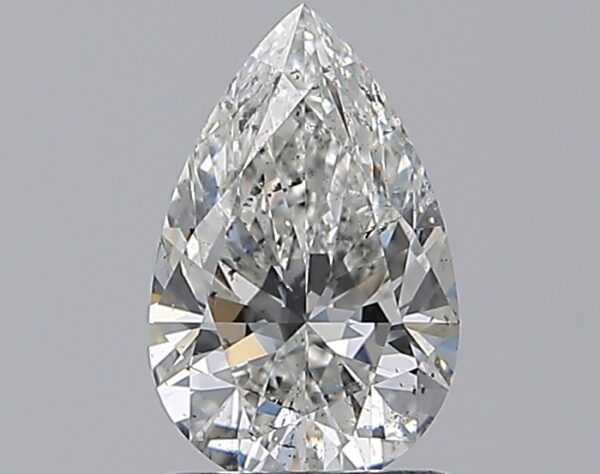 1.02 carat, G colour, SI2 clarity, Pear shape, Natural Diamond.
