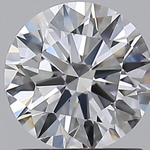 1.12 carat, E colour, IF clarity, Round shape, Natural Diamond.