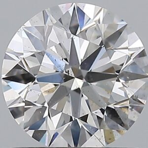 1.1 carat, E colour, SI1 clarity, Round shape, Natural Diamond.