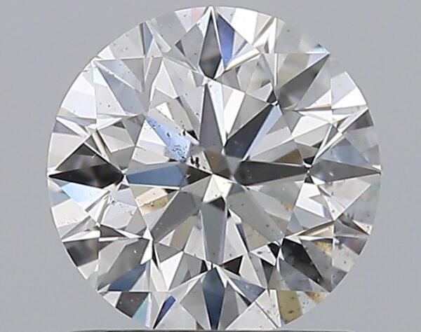 1.1 carat, E colour, SI1 clarity, Round shape, Natural Diamond.
