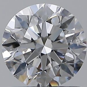 0.97 carat, D colour, SI2 clarity, Round shape, Natural Diamond.