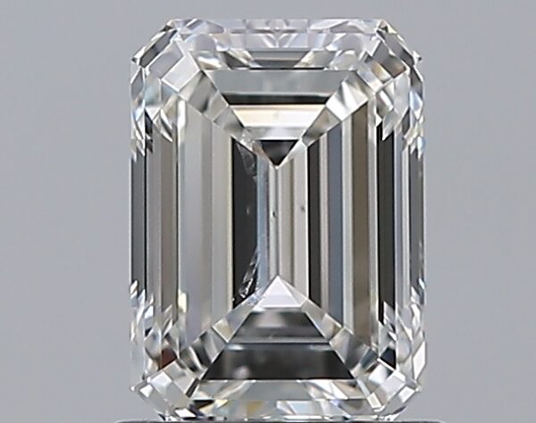 1.2 carat, F colour, SI1 clarity, Emerald shape, Natural Diamond.