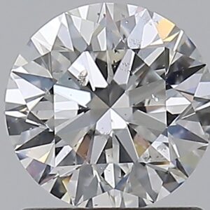 1.01 carat, G colour, SI2 clarity, Round shape, Natural Diamond.