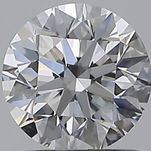 1 carat, E colour, SI1 clarity, Round shape, Natural Diamond.