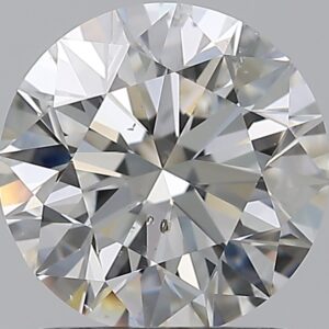 1.29 carat, G colour, SI2 clarity, Round shape, Natural Diamond.