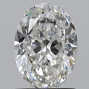 1.2 carat, F colour, VS2 clarity, Oval shape, Natural Diamond.