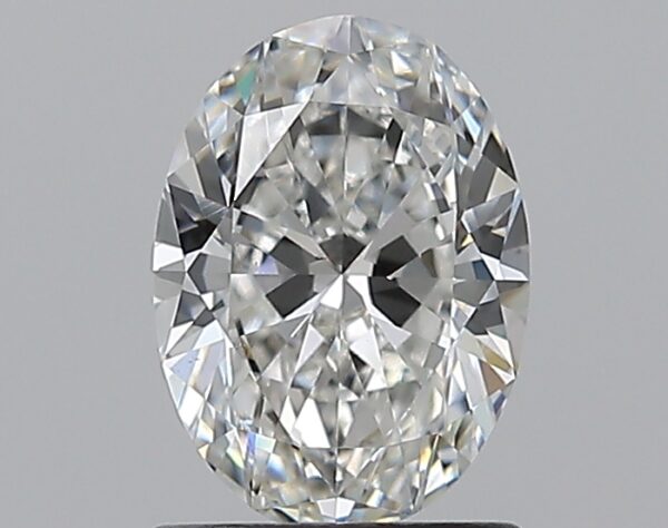 1.2 carat, F colour, VS2 clarity, Oval shape, Natural Diamond.