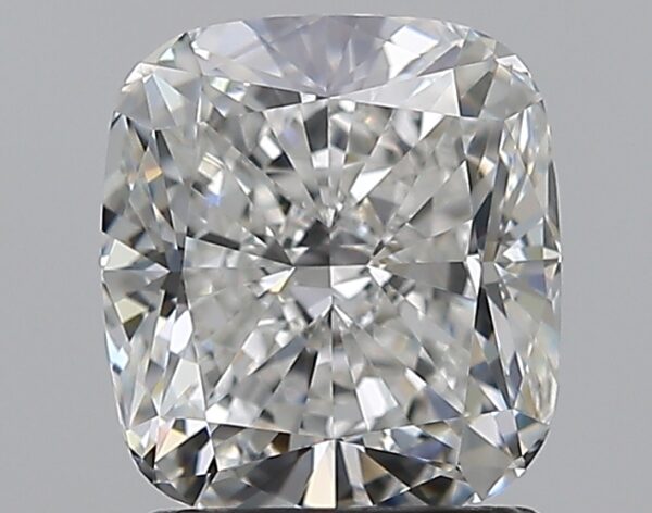 2 carat, G colour, VVS2 clarity, Cushion shape, Natural Diamond.