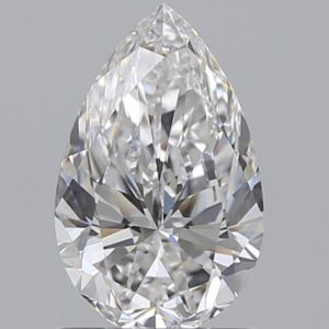 1.01 carat, E colour, VS1 clarity, Pear shape, Natural Diamond.
