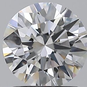 1.1 carat, D colour, IF clarity, Round shape, Natural Diamond.