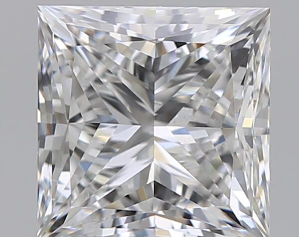 1.5 carat, F colour, VS2 clarity, Princess shape, Natural Diamond.