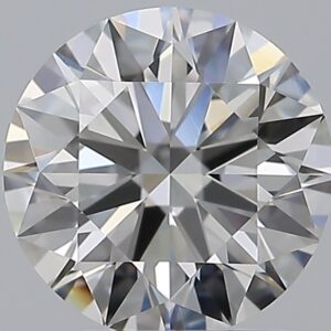 1.26 carat, G colour, VVS2 clarity, Round shape, Natural Diamond.