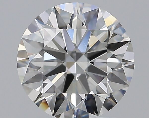 1.26 carat, G colour, VVS2 clarity, Round shape, Natural Diamond.