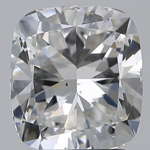 2.01 carat, G colour, VS2 clarity, Cushion shape, Natural Diamond.