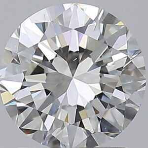 1.5 carat, G colour, SI1 clarity, Round shape, Natural Diamond.