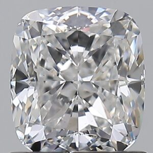 1.03 carat, E colour, VS2 clarity, Cushion shape, Natural Diamond.