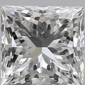 0.96 carat, H colour, VS1 clarity, Princess shape, Natural Diamond.
