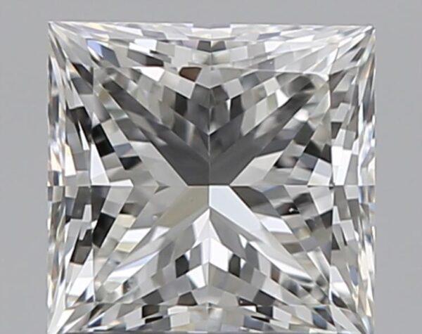 0.96 carat, H colour, VS1 clarity, Princess shape, Natural Diamond.
