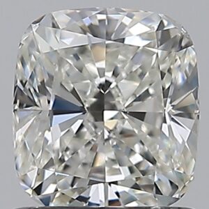 1.01 carat, G colour, VS2 clarity, Cushion shape, Natural Diamond.