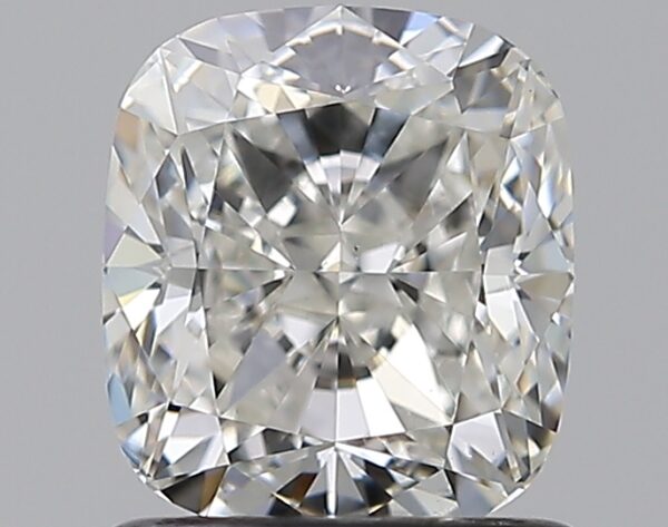 1.2 carat, H colour, VS2 clarity, Cushion shape, Natural Diamond.