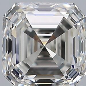 1.01 carat, H colour, VS2 clarity, Radiant shape, Natural Diamond.