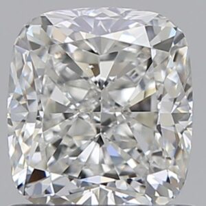 1 carat, G colour, VS2 clarity, Cushion shape, Natural Diamond.