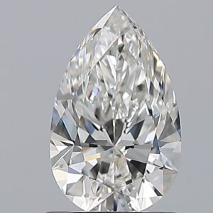 1.07 carat, G colour, VVS1 clarity, Pear shape, Natural Diamond.