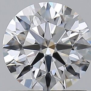 1.02 carat, D colour, VVS1 clarity, Round shape, Natural Diamond.