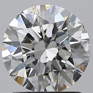 1.5 carat, F colour, SI1 clarity, Round shape, Natural Diamond.