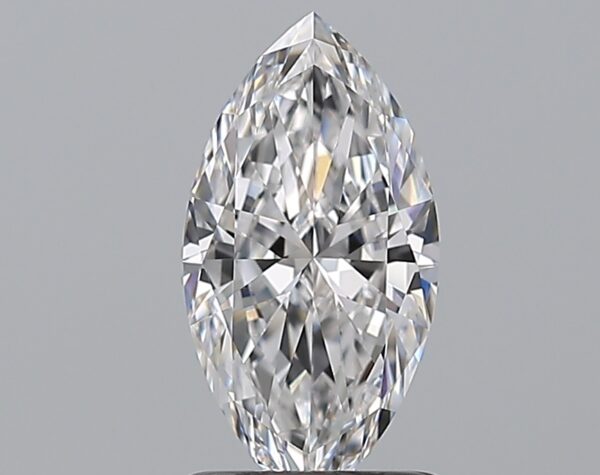 1.2 carat, D colour, VVS2 clarity, Marquise shape, Natural Diamond.