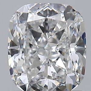 1.03 carat, E colour, VS1 clarity, Cushion shape, Natural Diamond.