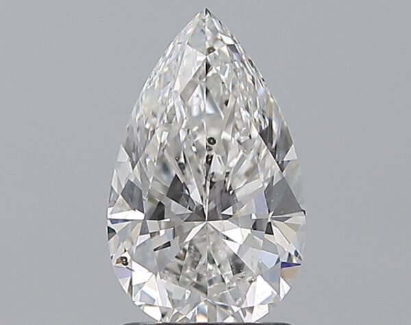 1.51 carat, F colour, SI2 clarity, Pear shape, Natural Diamond.