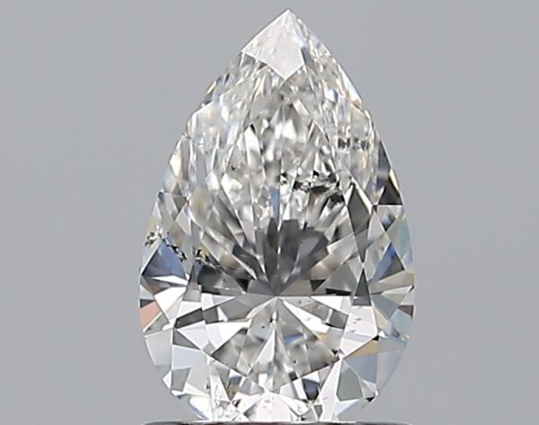 1.02 carat, F colour, SI2 clarity, Pear shape, Natural Diamond.
