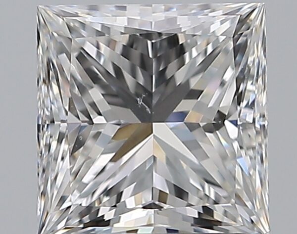 1.2 carat, F colour, VS2 clarity, Princess shape, Natural Diamond.