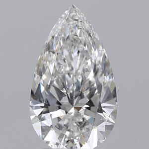 2.01 carat, G colour, SI2 clarity, Pear shape, Natural Diamond.