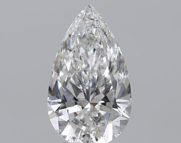 2.01 carat, G colour, SI2 clarity, Pear shape, Natural Diamond.