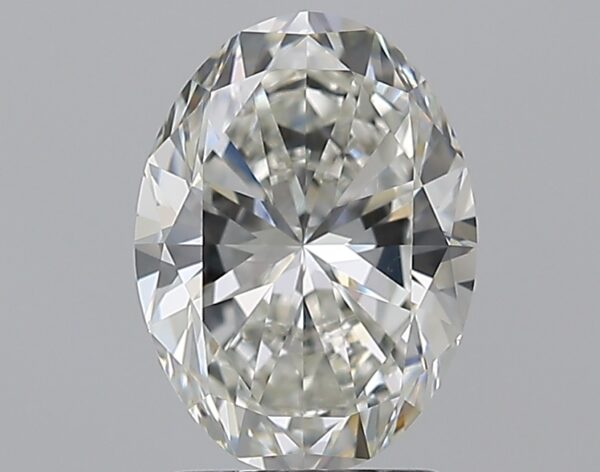 2.01 carat, H colour, VVS1 clarity, Oval shape, Natural Diamond.