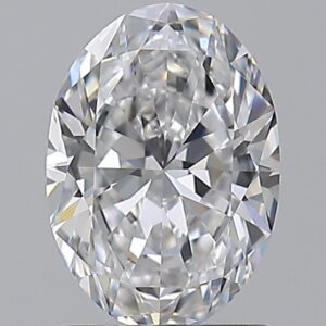 1.23 carat, D colour, VVS1 clarity, Oval shape, Natural Diamond.