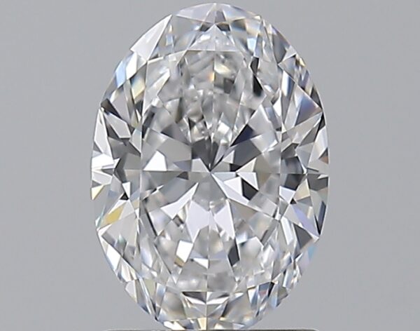 1.23 carat, D colour, VVS1 clarity, Oval shape, Natural Diamond.