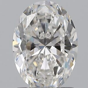 1.2 carat, E colour, VVS2 clarity, Oval shape, Natural Diamond.