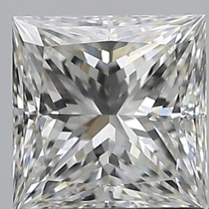 1.01 carat, G colour, VS1 clarity, Princess shape, Natural Diamond.