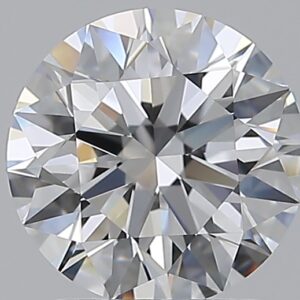 1.58 carat, D colour, VVS1 clarity, Round shape, Natural Diamond.