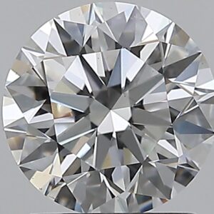1.51 carat, E colour, VS2 clarity, Round shape, Natural Diamond.