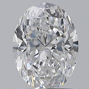 1.25 carat, D colour, IF clarity, Oval shape, Natural Diamond.