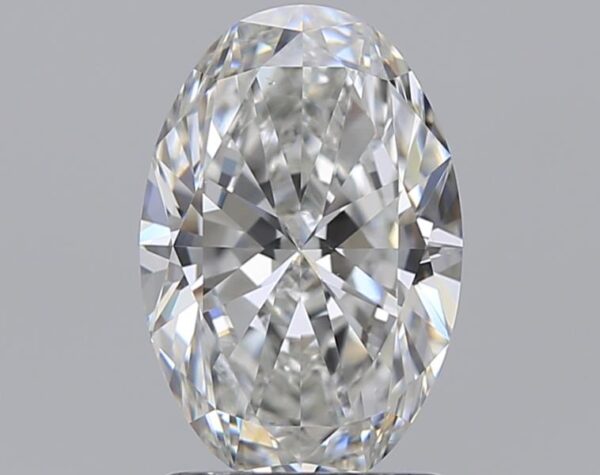 1.51 carat, F colour, VS2 clarity, Oval shape, Natural Diamond.